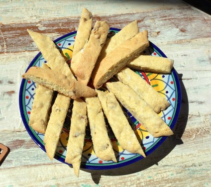Lemon and Almond Biscotti- yummy!