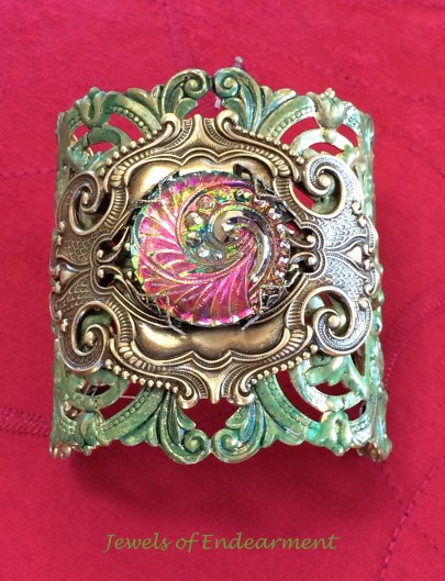 Orchid Spiral Bracelet 