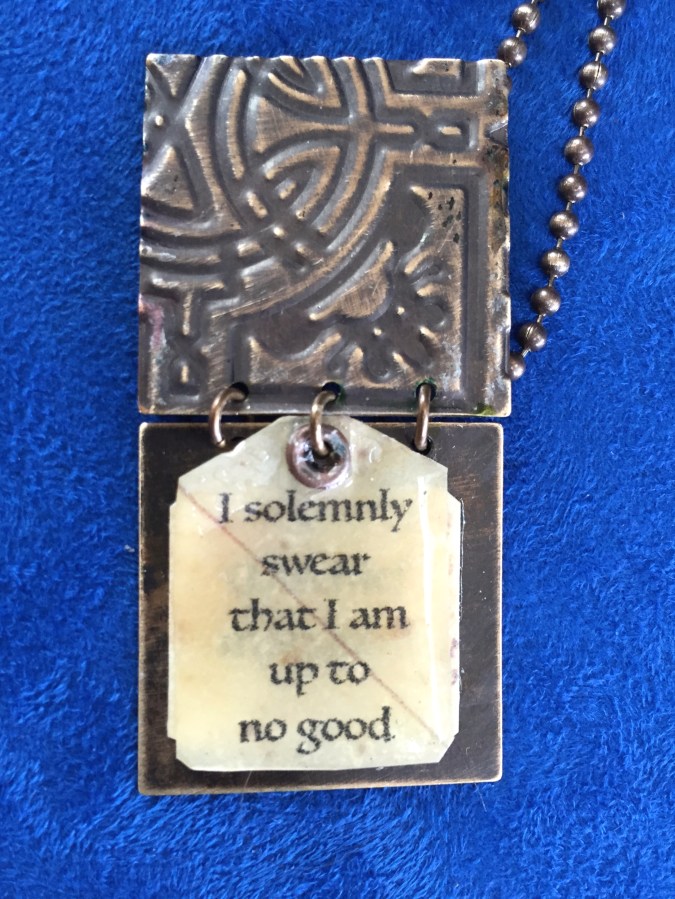 I solemnly swear I am up to no good!