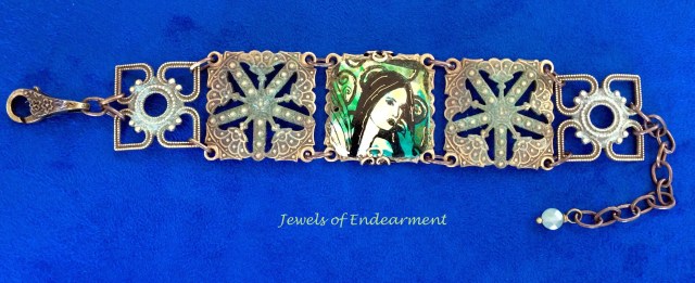 Woman in Emerald Bracelet